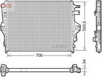 DENSO DRM32050 Kühler, Motorkühlung