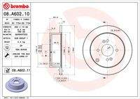 BREMBO 08A60211 Bremsscheibe