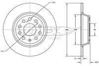 TOMEX Brakes TX7137 Bremsscheibe