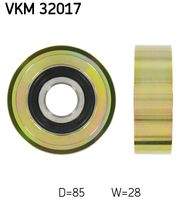 SKF VKM32017 Umlenk-/Führungsrolle, Keilrippenriemen