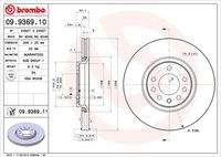 BREMBO 09936911 Bremsscheibe