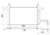 MAHLE AC790000S Kondensator, Klimaanlage
