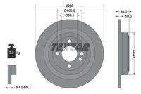 TEXTAR 92234003 Bremsscheibe