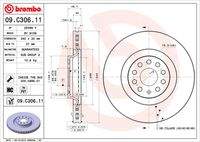 BREMBO 09C30611 Bremsscheibe