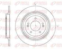 REMSA 6178000 Bremsscheibe