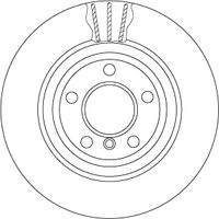 TRW DF6617S Bremsscheibe