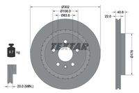 TEXTAR 92168305 Bremsscheibe