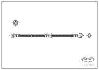 CORTECO 19033550 Bremsschlauch