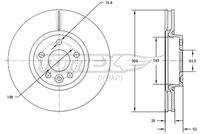 TOMEX Brakes TX7156 Bremsscheibe