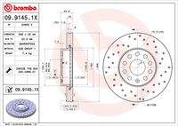 BREMBO 0991451X Bremsscheibe