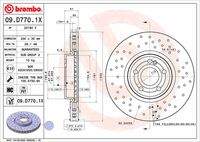 BREMBO 09D7701X Bremsscheibe