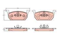 TRW GDB2159 Bremsbelagsatz, Scheibenbremse