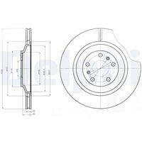 DELPHI BG4292C Bremsscheibe