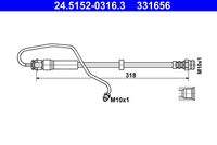 ATE 24515203163 Bremsschlauch