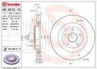 BREMBO 09N21211 Bremsscheibe