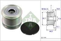 Schaeffler INA 535004210 Generatorfreilauf