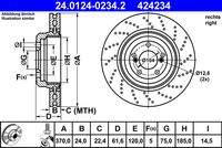ATE 24012402342 Bremsscheibe