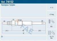 FAE 74152 Glühkerze