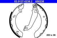 ATE 03013702382 Bremsbackensatz
