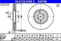 ATE 24013201662 Bremsscheibe