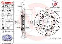 BREMBO 09B78113 Bremsscheibe
