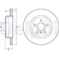 DELPHI BG4664C Bremsscheibe