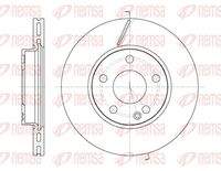 REMSA 667510 Bremsscheibe