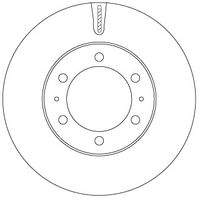 TRW DF7827S Bremsscheibe