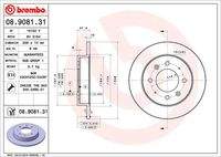 BREMBO 08908131 Bremsscheibe