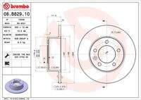 BREMBO 08B82910 Bremsscheibe