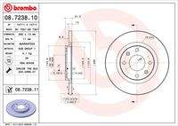 BREMBO 08723811 Bremsscheibe