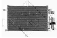 NRF 350017 Kondensator, Klimaanlage