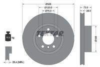 TEXTAR 92257105 Bremsscheibe