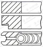 GOETZE ENGINE 0813760000 Kolbenringsatz