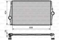 VALEO 818280 Ladeluftkühler
