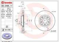 BREMBO 09C49511 Bremsscheibe
