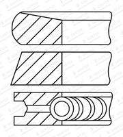 GOETZE ENGINE 0845200000 Kolbenringsatz