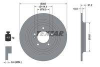 TEXTAR 92293403 Bremsscheibe