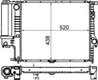 MAHLE CR244001S Kühler, Motorkühlung