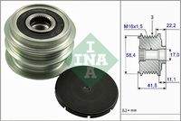 Schaeffler INA 535026910 Generatorfreilauf