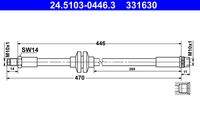 ATE 24510304463 Bremsschlauch