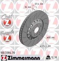ZIMMERMANN 100338470 Bremsscheibe