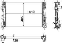 MAHLE CR1178000P Kühler, Motorkühlung