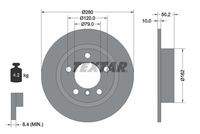 TEXTAR 92238703 Bremsscheibe