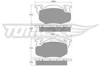 TOMEX Brakes TX1035 Bremsbelagsatz, Scheibenbremse