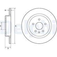 DELPHI BG4760C Bremsscheibe