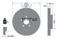 TEXTAR 92142003 Bremsscheibe