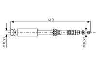 BOSCH 1987476993 Bremsschlauch