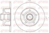 REMSA 643100 Bremsscheibe