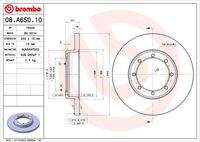BREMBO 08A65010 Bremsscheibe